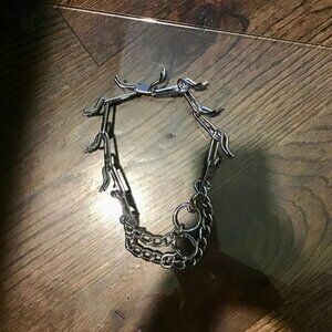 Dog Chain Collars- Like New-2 Modes-No Rust!